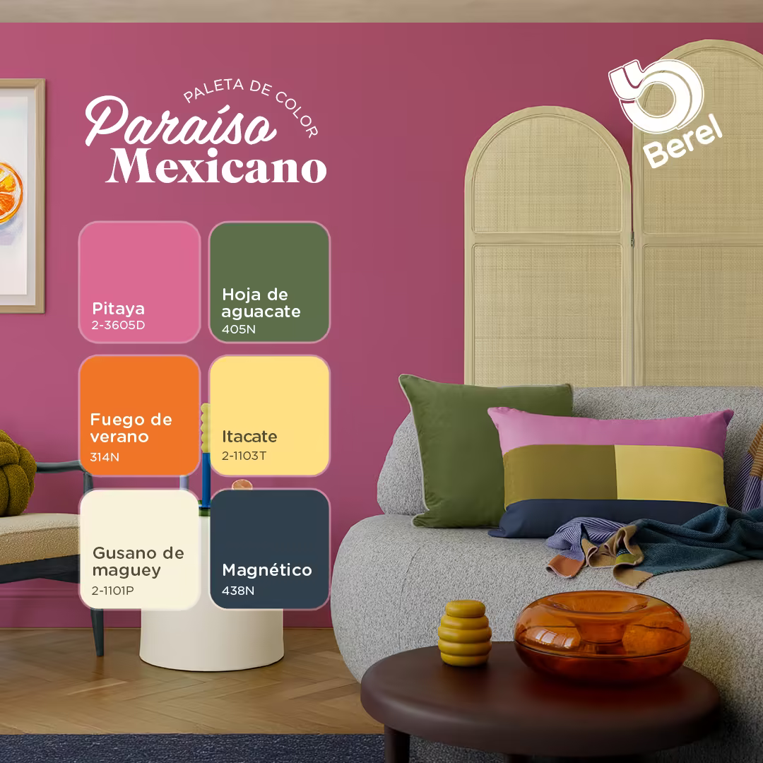 Paleta de color Paraiso Mexicano Berel