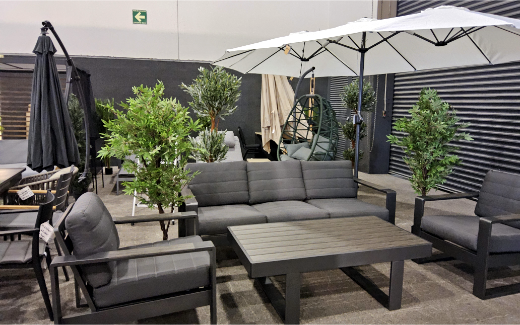 Mobiliario para jardin