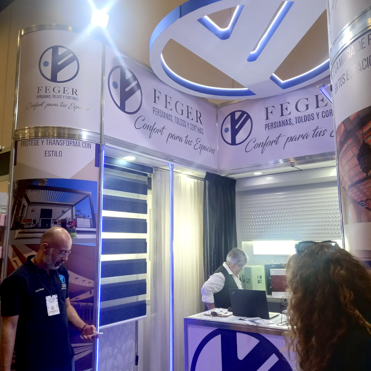 Stand de la empresa Feger
